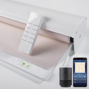 Rèm cửa cuốn thông minh tích hợp động cơ rèm Dooya DM25TE/L-1.5